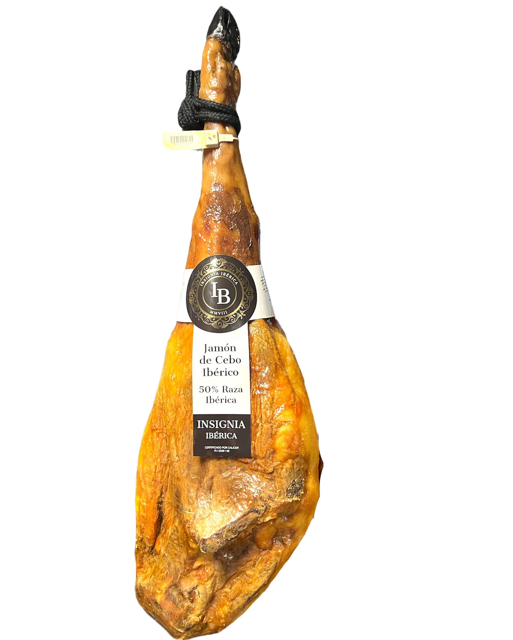 8 KG JAMON DE CEBO 50% RAZA IBÉRICA,CURACIÓN EN BODEGAS NATURALES EDICIÓN FREGENAL