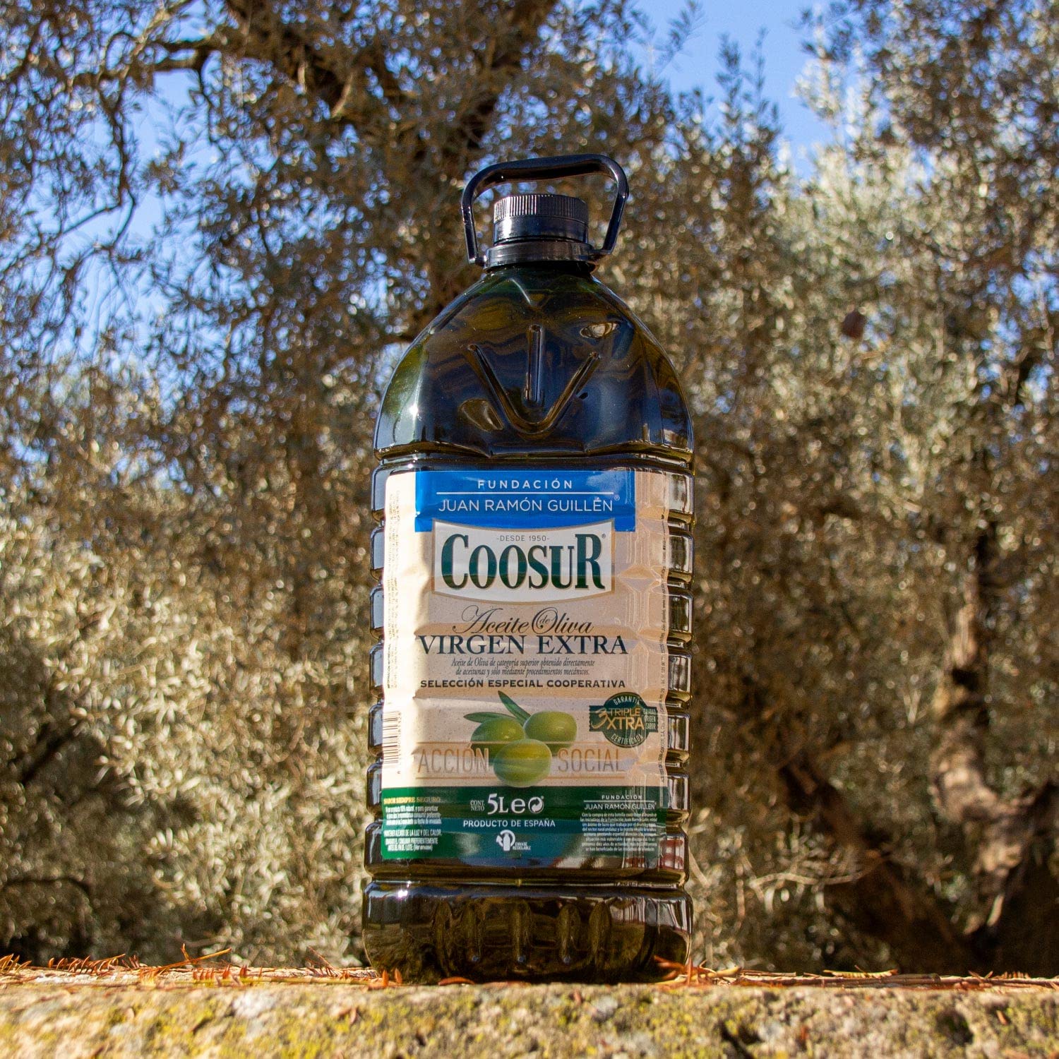 COOSUR Aceite de Oliva Virgen Extra Selección Cooperativa, 5L - Imagen 6