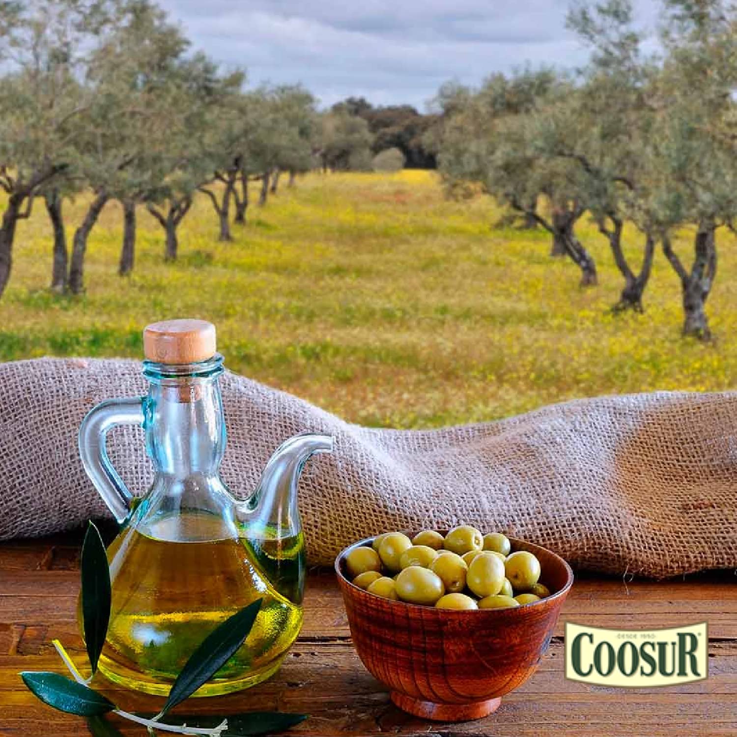 COOSUR Aceite de Oliva Virgen Extra Selección Cooperativa, 5L - Imagen 3